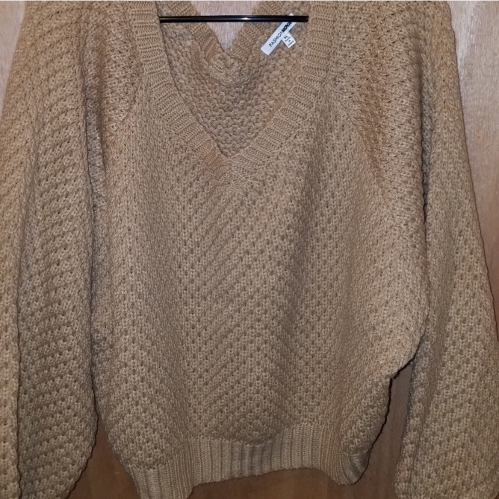 Off shoulder Knit / Knitted Fashion Nova Sweater